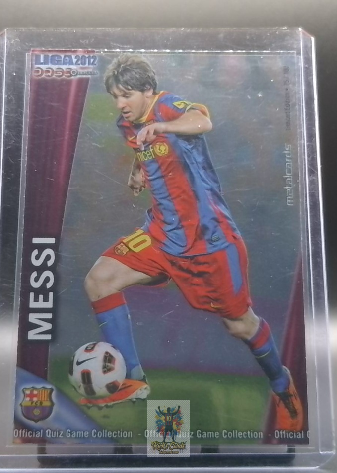 2012 Mundicromo Las Fichas de la Liga - Official Quiz Game Collection (Metalcards Limited Edition) 703