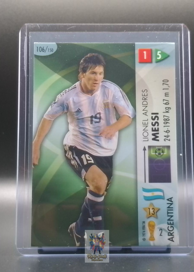 2006 Panini GOAAAL! World Cup Germany Lionel Messi 106