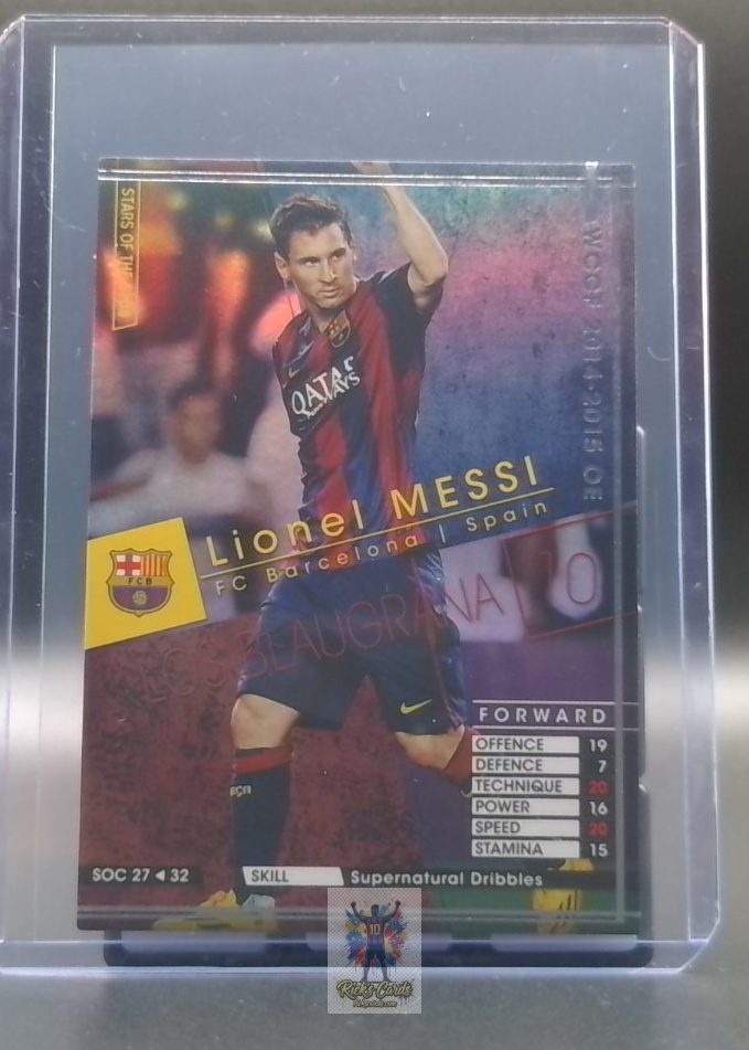 2014-15 Sega / Panini WCCF Opening Edition Stars of the Club 35895