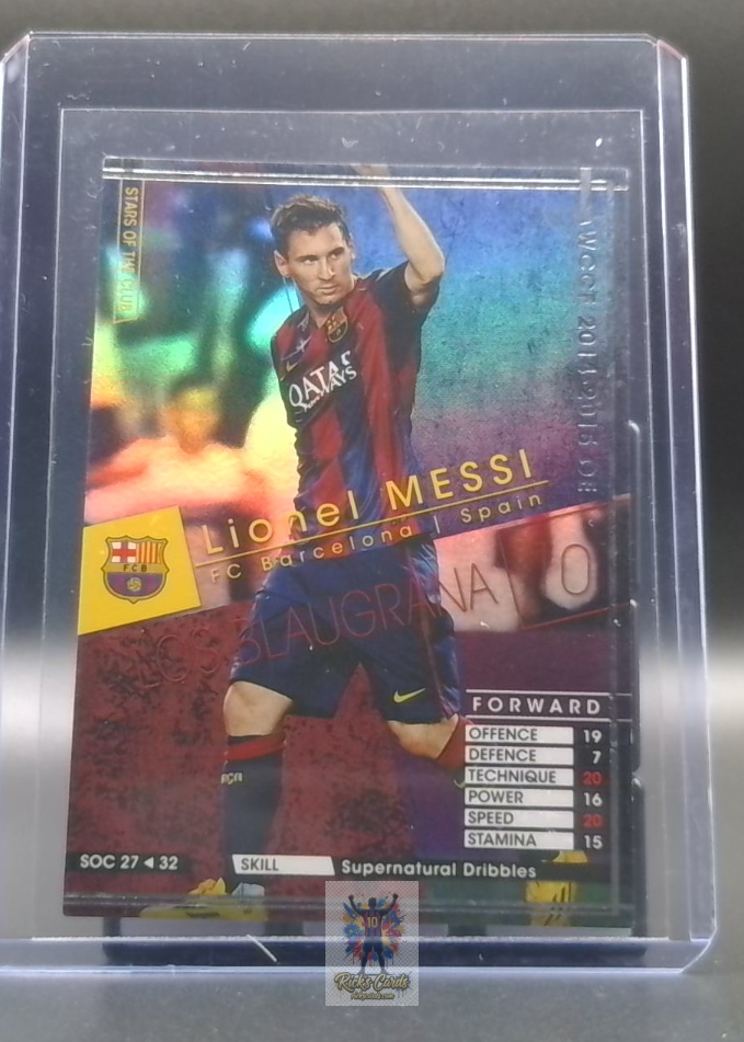 2014-15 Sega / Panini WCCF Opening Edition Stars of the Club 37897