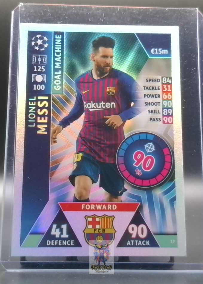 2018 Topps UEFA Champions League Match Attax 34