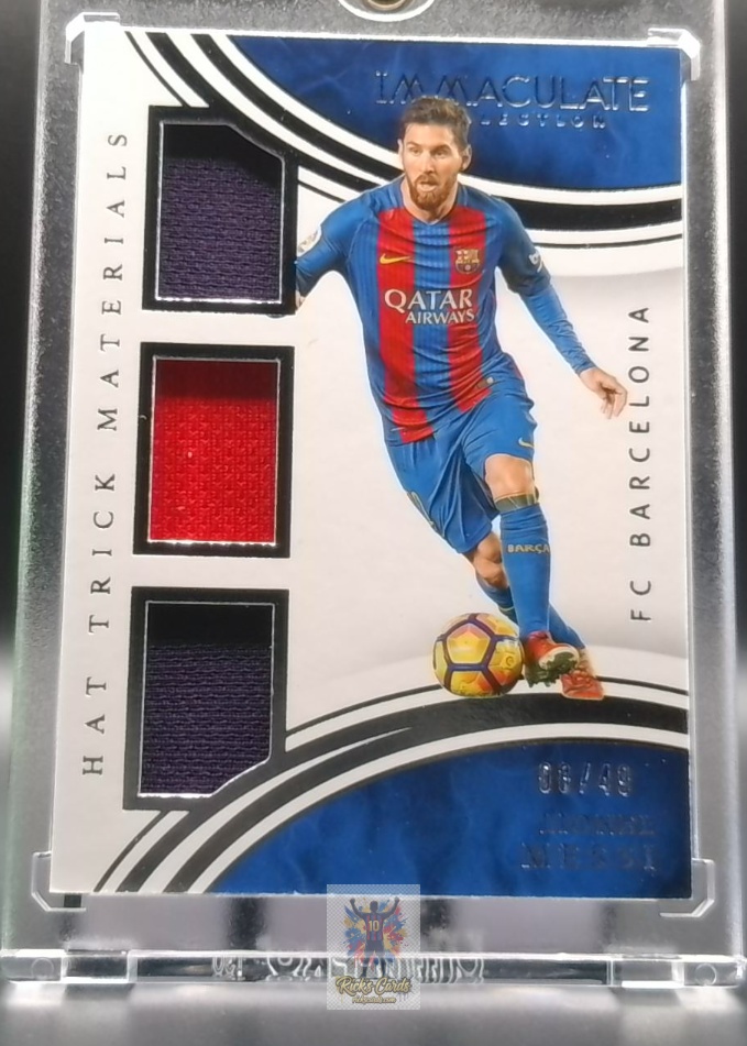 2017 Panini Immaculate Collection - Hat Trick Materials 43