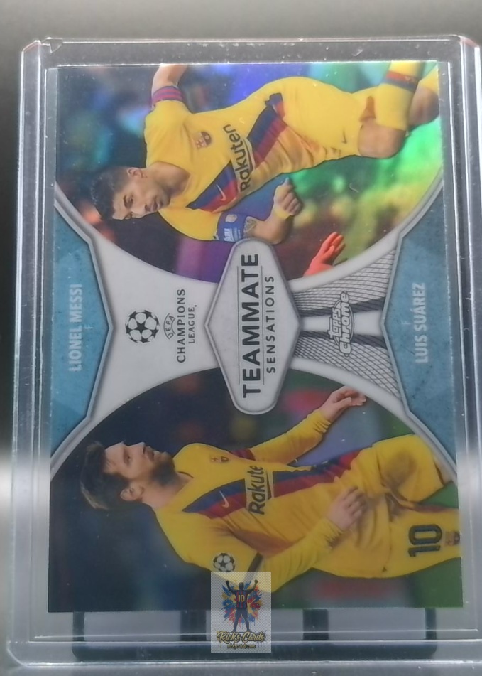 2019-20 Topps Topps Chrome UEFA Champions League Teammate Sensations 574