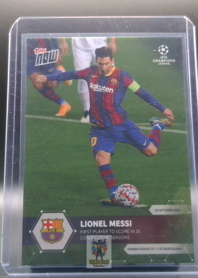 2020-21 Topps Topps Now UEFA Champions League 579