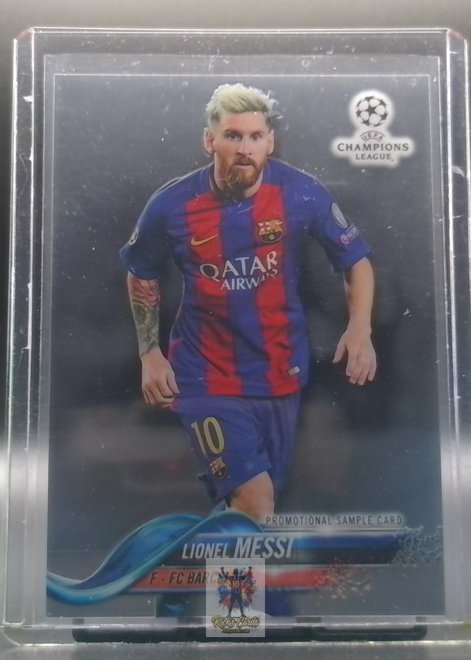 2017-18 Topps Topps Chrome UEFA Champions League Promotional Sample Set 589